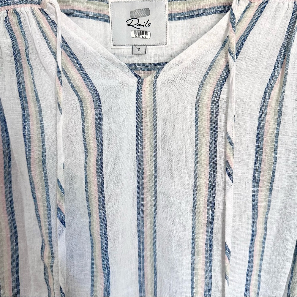 Rails Viera Top Ryland Stripe Women’s Small - Picture 6 of 9